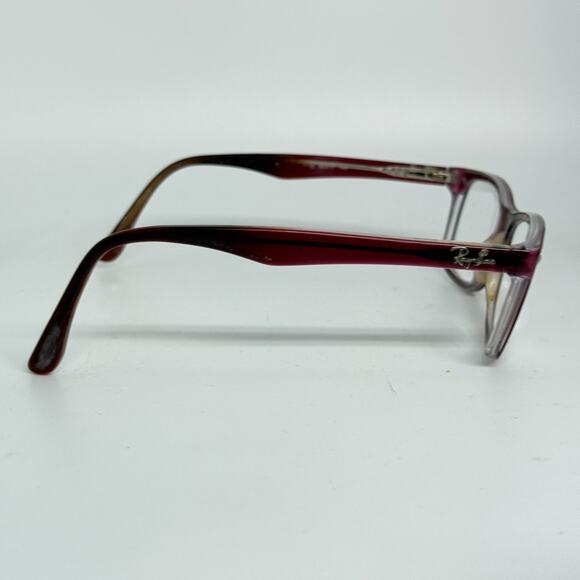 RAY-BAN RB5228 5112 Burgundy Red Crystal Eyeglasses Frame 50-17-140 H18256 - Picture 4 of 7